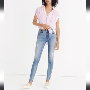 Madewell High Rise Blue Jeans